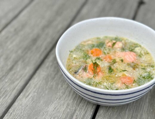 salmon soup
