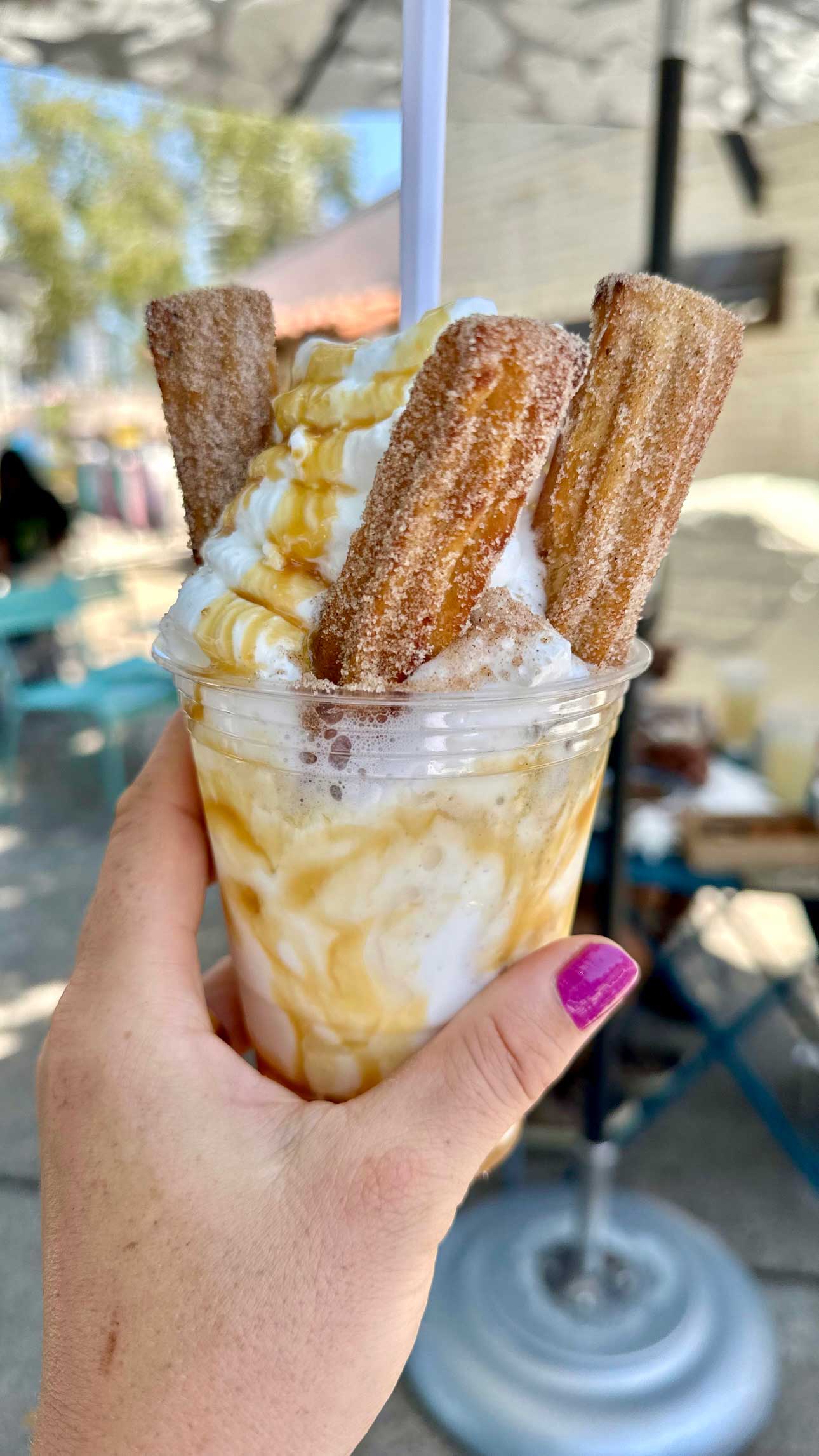 churro ice cream